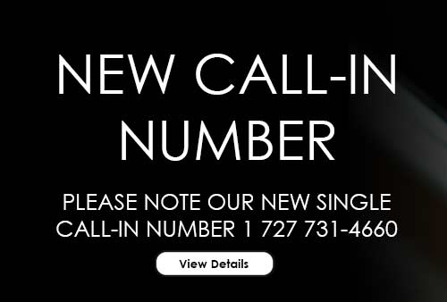 New Call In Number