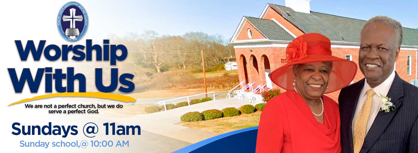 Worship service every Sunday at 11 a.m. with Sunday school at 10 a.m.